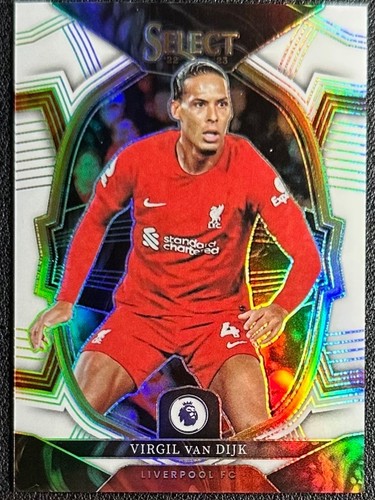 Virgil van Dijk 2022 Panini Select White /20