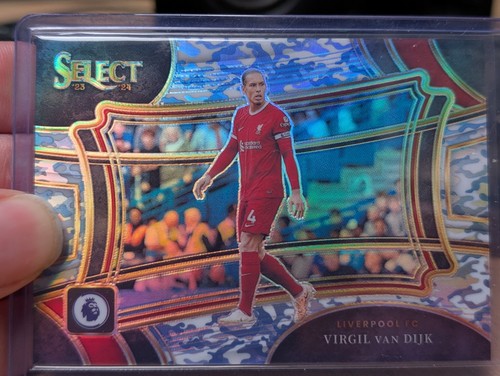 Virgil van Dijk 2023 Panini Select Winter Camo /110