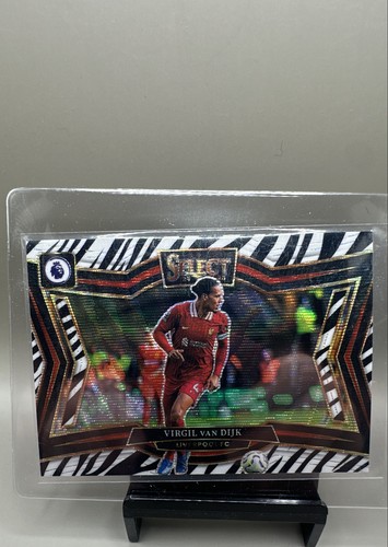 Virgil van Dijk 2024 Panini Select Zebra