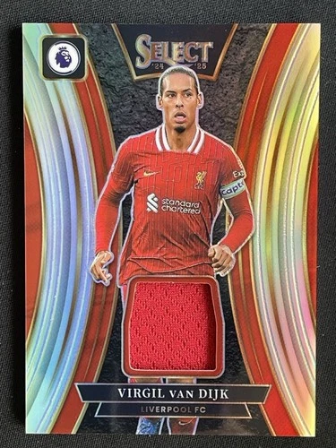 Virgil van Dijk 2024 Panini Seleziona Memorabilia Argento