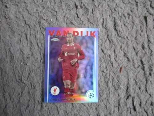 Virgil van Dijk 2025 Topps TC Fútbol 115/299