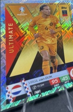 Virgil van Dijk 2024 Topps Match Attax UEFA EURO