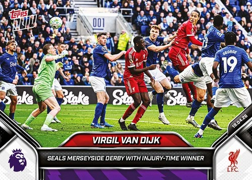 Virgil van Dijk 2026 Topps NOW 178