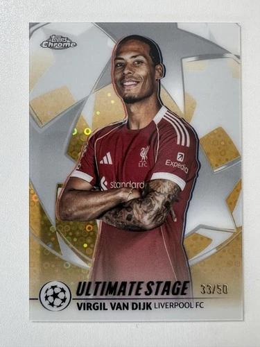 Virgil van Dijk 2025 Topps UCC 33/50