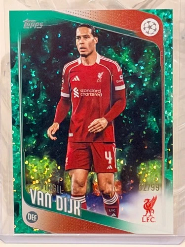 Virgil van Dijk 2025 Topps UCC Flagship /99