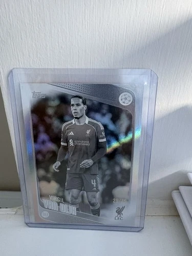 Virgil van Dijk 2025 Topps UCC Flagship Silver Refractor /75