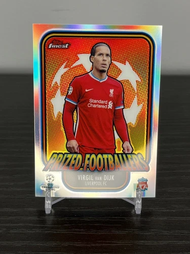 Virgil van Dijk 2021 Topps UCL Finest