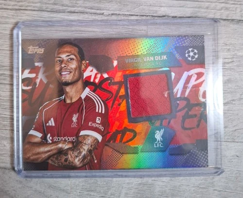 Virgil van Dijk 2025 Topps UEFA Club Competition