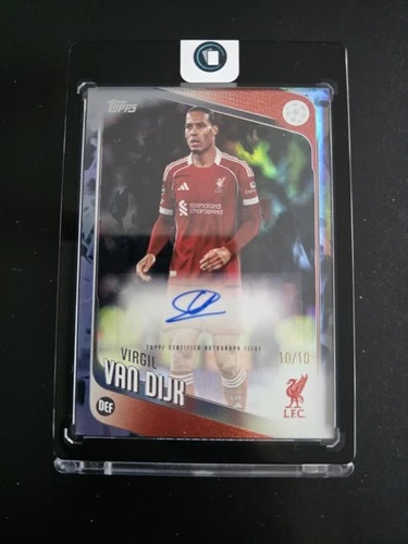 Virgil van Dijk 2025 Topps UEFA Club Competitions /10