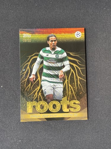 Virgil van Dijk 2025 Topps UEFA Club Competitions Gold /50
