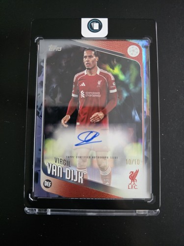 Virgil van Dijk 2025 Topps UEFA Clubes Competiciones /10