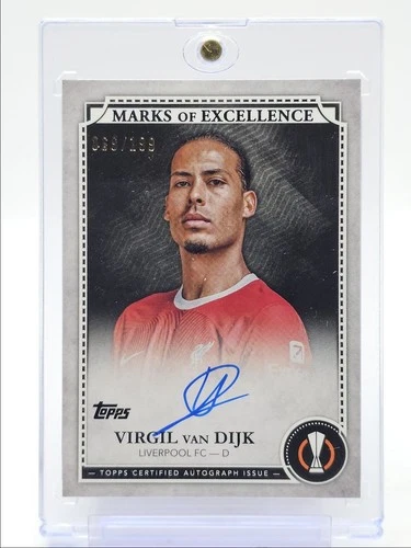 Virgil van Dijk 2023 Topps UEFA Europa /199