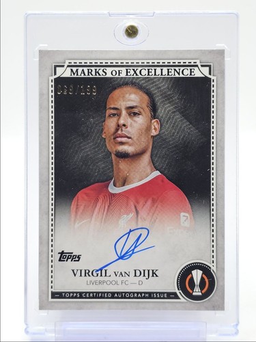 Virgil van Dijk 2023 Topps UEFA Europa /199