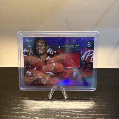 Virgil van Dijk 2025 Topps UEFA UCC Gold /250