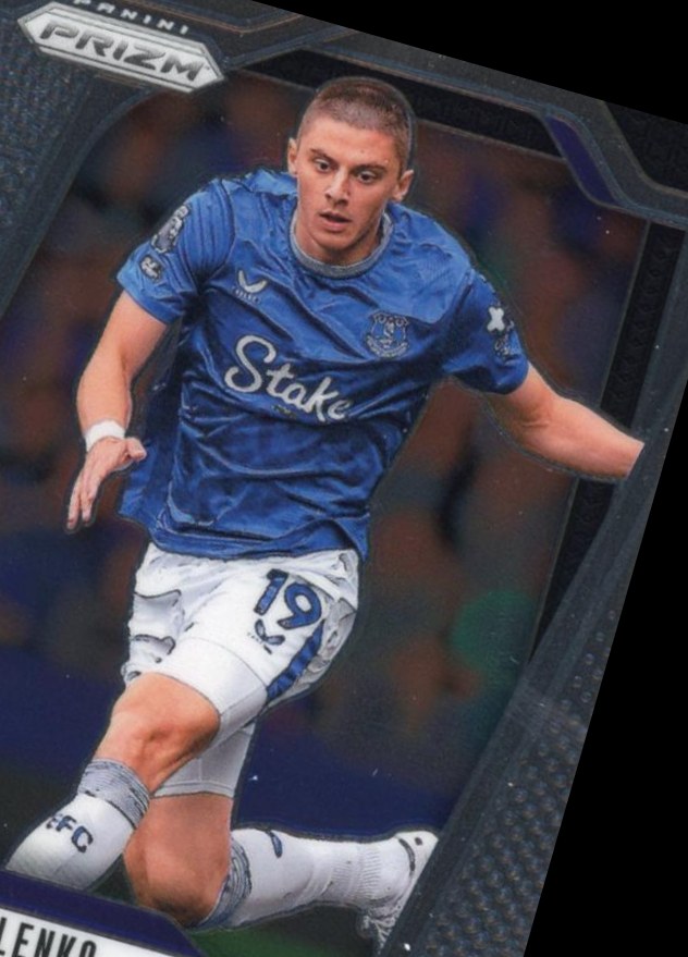 Vitalii Mykolenko 2024 Panini Prizm Premier League