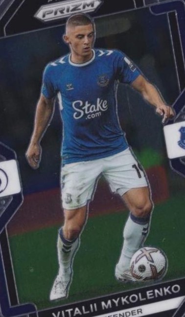 Vitalii Mykolenko 2022 Panini Prizm Premier League 235