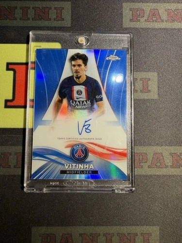 Vitinha 2023 Topps Chrome Blue /35