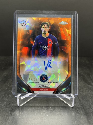 Vitinha 2023 Topps Chrome Orange /25