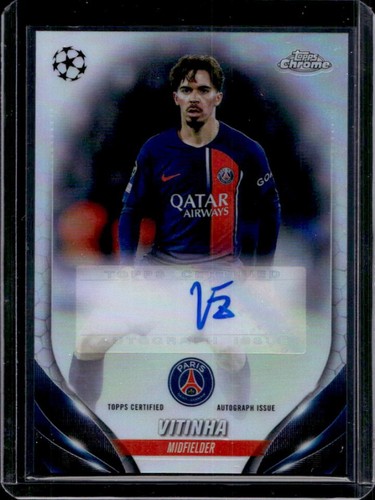 Vitinha 2023 Topps Chrome Sapphire