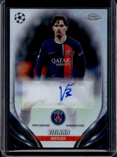 Vitinha 2024 Topps Chrome UEFA