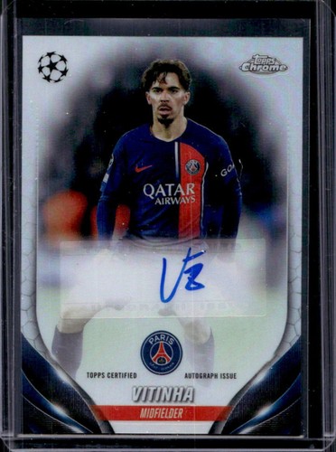 Vitinha 2023 Topps Chrome UEFA