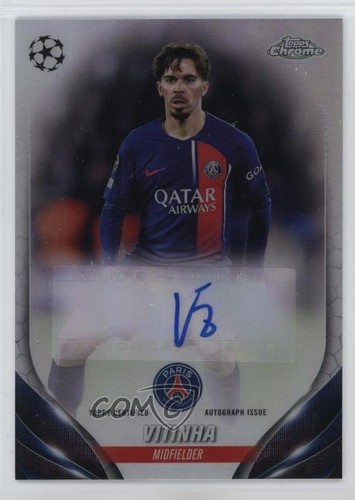 Vitinha 2023 Topps Chrome UEFA Club Competitions