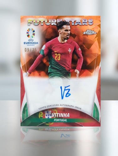 Vitinha 2024 Topps Chrome UEFA EURO 2024 /25