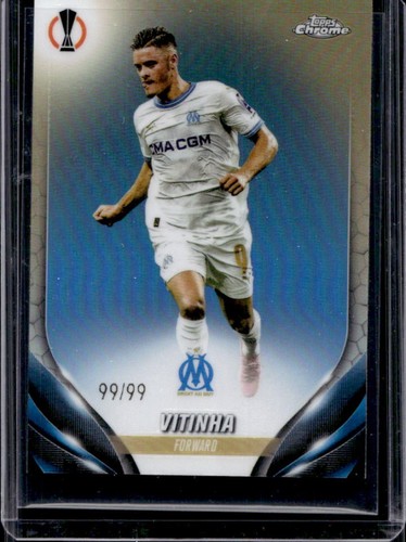 Vitinha 2023 Topps Cromo UEFA Refractor /99