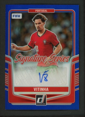 Vitinha 2024 Panini Donruss FIFA Blu /99