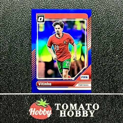 Vitinha 2024 Panini Donruss FIFA Blue Refractor /149