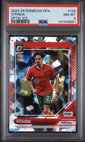 Vitinha 2024 Panini Donruss FIFA Optic Ice Prizm
