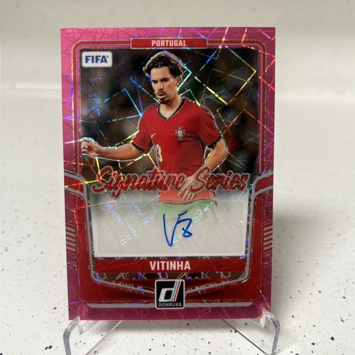Vitinha 2024 Panini Donruss FIFA Pink Velocity