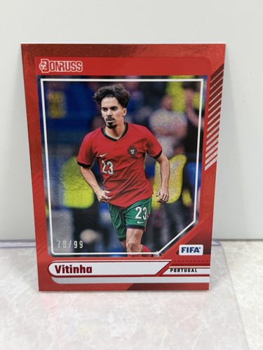 Vitinha 2024 Panini Donruss Fifa Rosso /99