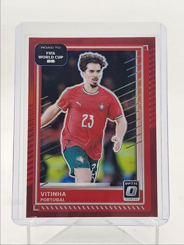 Vitinha 2025 Panini Donruss Optic Red Prizm /199