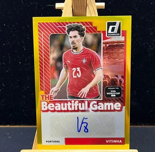 Vitinha 2025 Panini Donruss Road To FIFA Gold 1/1