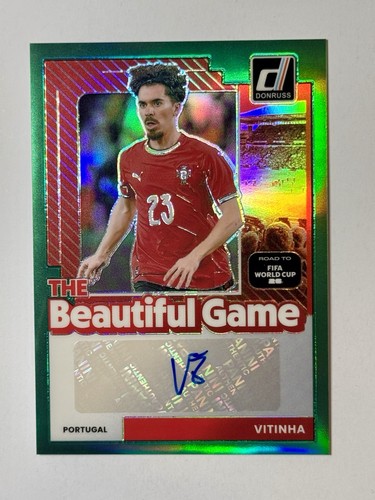 Vitinha 2025 Panini Donruss Road to the World Cup Green Optic /3