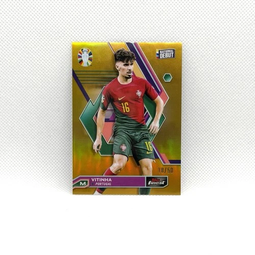 Vitinha 2024 Topps Finest Oro /50