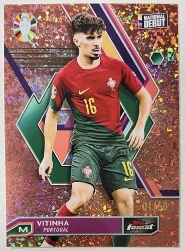 Vitinha 2023 Topps Finest Oro Rosa 64/50
