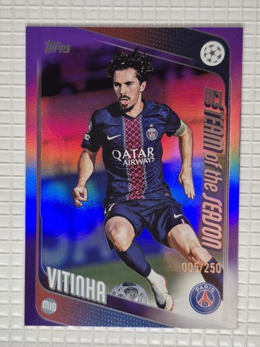 Vitinha 2025 Topps Flagship /250