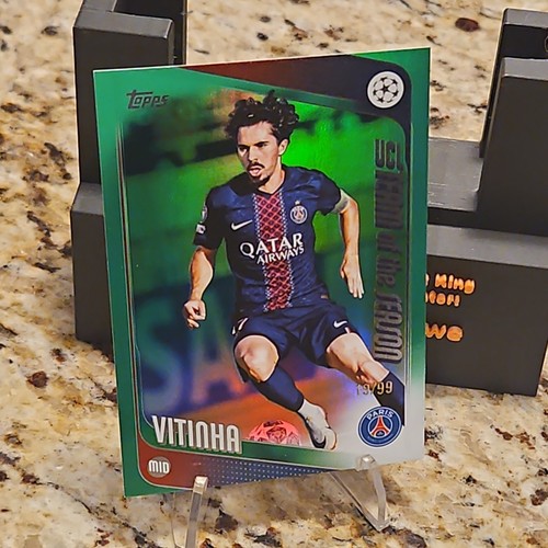 Vitinha 2025 Topps Flagship UEFA Green /99