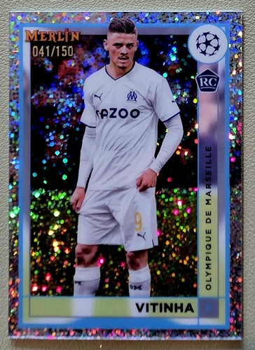 Vitinha 2023 Topps Merlin Chrome Mini Diamond /150