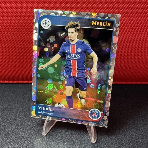 Vitinha 2025 Topps Merlin Chrome Vintage Refractor