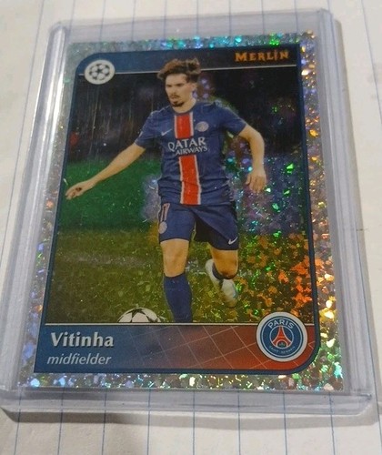 Vitinha 2024 Panini Merlin UEFA Club Competizioni Mini Diamond