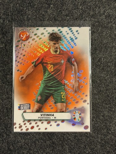 Vitinha 2023 Topps Pristine Orange Refractor /25