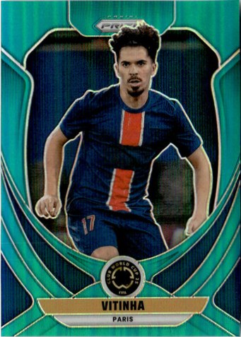 Vitinha 2025 Panini Prizm FIFA Club World Cup Aqua Prizm /99