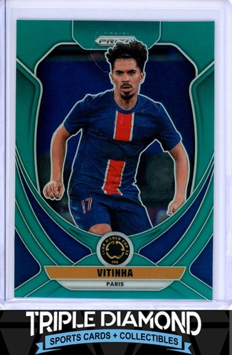 Vitinha 2025 Panini Prizm Club World Cup Teal Prizm /99