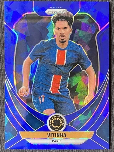 Vitinha 2025 Panini Prizm Copa Mundial de Clubes FIFA Blue Ice Prizm /175