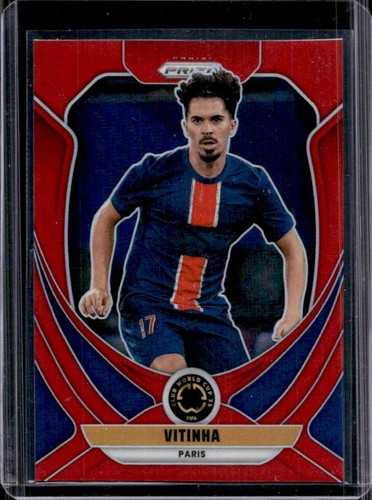 Vitinha 2025 Panini Prizm FIFA Club Coppa del Mondo Rosso /199