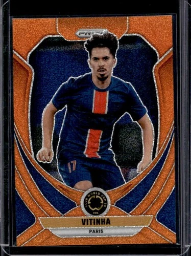 Vitinha 2025 Panini Prizm FIFA Club World Cup Orange Glitter /99