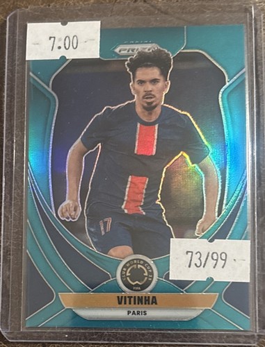 Vitinha 2025 Panini Prizm FIFA World Cup Teal Prizm /99